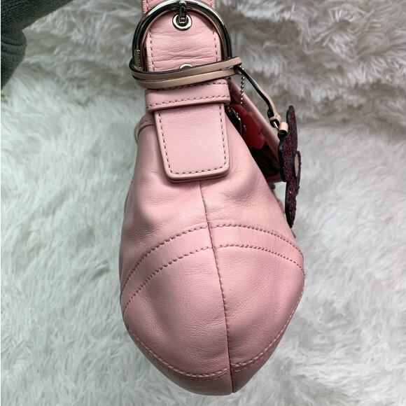 Vintage COACH y2k Pink Soho Shoulder Bag - Picture 10 of 16